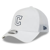 Cleveland Guardians New Era 2026 Batting Practice Apex 9FORTY Adjustable Trucker Hat Sale