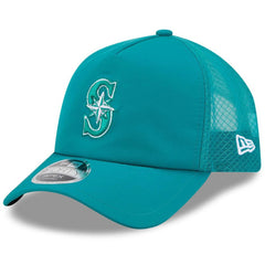 Seattle Mariners New Era 2026 Batting Practice Apex 9FORTY Adjustable Trucker Hat Sale