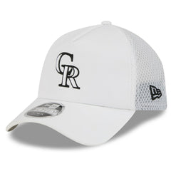 Colorado Rockies New Era 2026 Batting Practice Apex 9FORTY Adjustable Trucker Hat Outlet