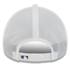Colorado Rockies New Era 2026 Batting Practice Apex 9FORTY Adjustable Trucker Hat Outlet
