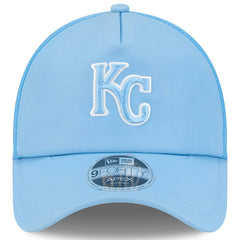 Kansas City Royals New Era 2026 Batting Practice Apex 9FORTY Adjustable Trucker Hat Online