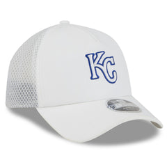 Kansas City Royals New Era 2026 Batting Practice Apex 9FORTY Adjustable Trucker Hat Sale