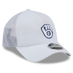 Milwaukee Brewers New Era 2026 Batting Practice Apex 9FORTY Adjustable Trucker Hat Outlet