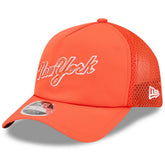 New York Mets New Era 2026 Batting Practice Apex 9FORTY Adjustable Trucker Hat for sale