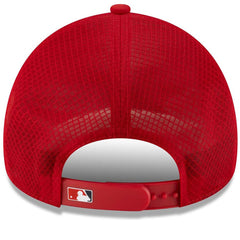 Los Angeles Angels New Era 2026 Batting Practice Apex 9FORTY Adjustable Trucker Hat for sale