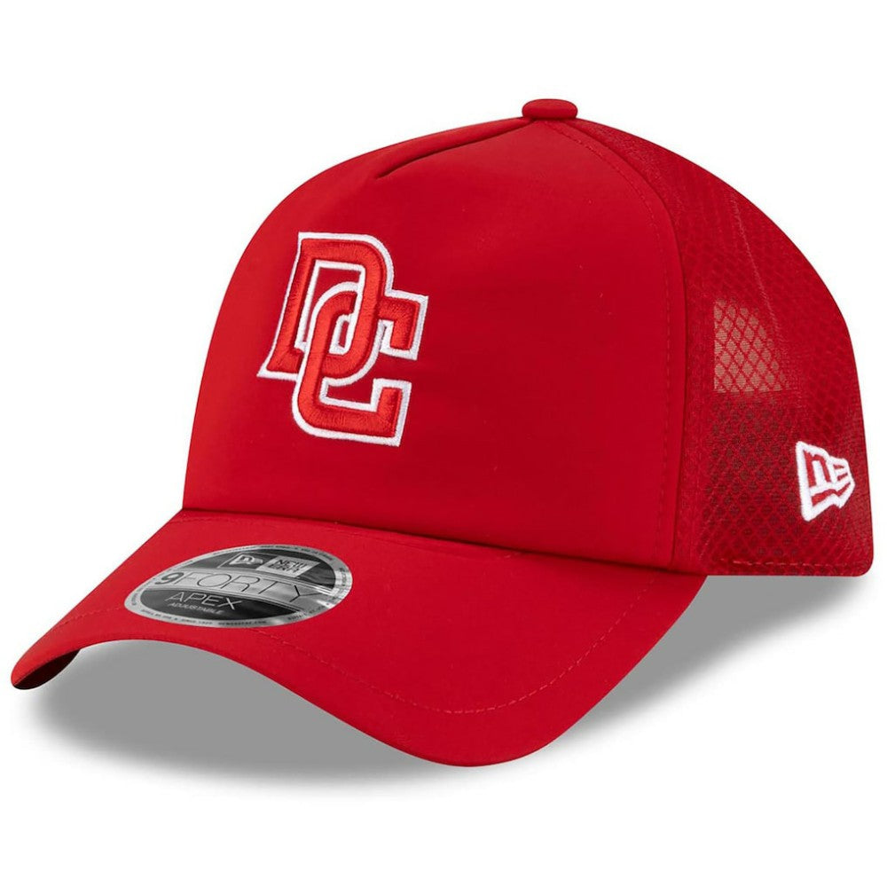 Washington Nationals New Era 2026 Batting Practice Apex 9FORTY Adjustable Trucker Hat Outlet