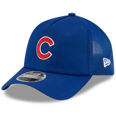 Chicago Cubs New Era 2026 Batting Practice Apex 9FORTY Adjustable Trucker Hat Sale