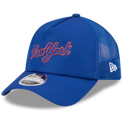 New York Mets New Era 2026 Batting Practice Apex 9FORTY Adjustable Trucker Hat Near Me