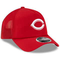 Cincinnati Reds New Era 2026 Batting Practice Apex 9FORTY Adjustable Trucker Hat Discount
