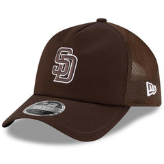 San Diego Padres New Era 2026 Batting Practice Apex 9FORTY Adjustable Trucker Hat for sale
