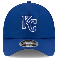 Kansas City Royals New Era 2026 Batting Practice Apex 9FORTY Adjustable Trucker Hat Discount
