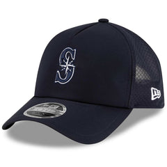 Seattle Mariners New Era 2026 Batting Practice Apex 9FORTY Adjustable Trucker Hat for sale