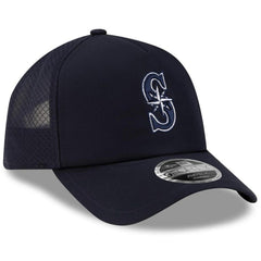 Seattle Mariners New Era 2026 Batting Practice Apex 9FORTY Adjustable Trucker Hat for sale