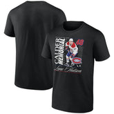 Lane Hutson Montreal Canadiens 2025 Calder Memorial Trophy Winner T-Shirt - Black | NHL near me