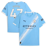 Puma - Phil Foden Manchester City 2025/26 Home Replica Player Jersey - Sky Blue