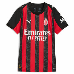 Puma - Christian Pulisic AC Milan Women's 2025/26 Home Replica Player Jersey - Red