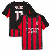 Puma - Christian Pulisic AC Milan Youth 2025/26 Home Replica Player Jersey - Red