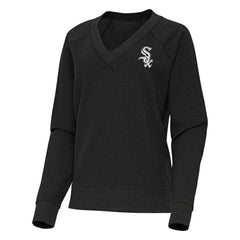 Chicago White Sox Antigua Women's Varsity Tri-Blend V-Neck Long Sleeve T-Shirt Online