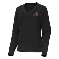 Arizona Diamondbacks Antigua Women's Varsity Tri-Blend V-Neck Long Sleeve T-Shirt Outlet