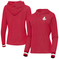 Boston Red Sox Antigua Women's Trek Pullover Hoodie Discount