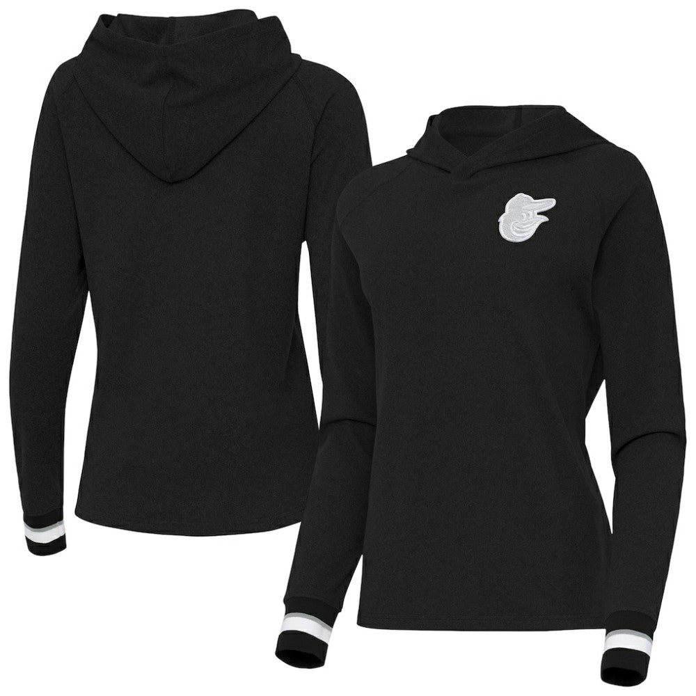 Baltimore Orioles Antigua Women's Trek Pullover Hoodie Near Me