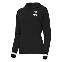 San Diego Padres Antigua Women's Trek Pullover Hoodie for sale