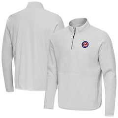 Chicago Cubs Antigua Step Up Quarter-Zip Pullover Outlet