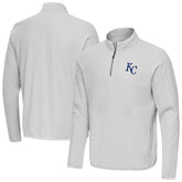 Kansas City Royals Antigua Step Up Quarter-Zip Pullover Outlet
