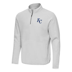 Kansas City Royals Antigua Step Up Quarter-Zip Pullover Outlet