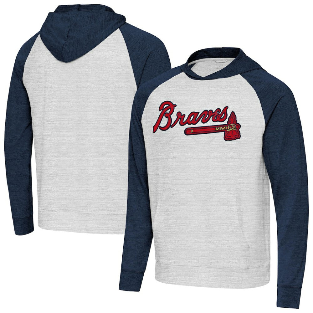 Atlanta Braves Antigua Urgent Pullover Hoodie Sale