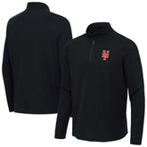 New York Mets Antigua Sync Tri-Blend Quarter-Zip Pullover Near Me