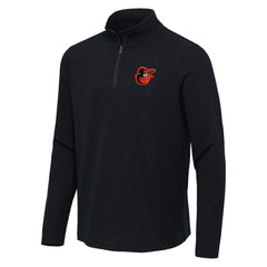 Baltimore Orioles Antigua Sync Tri-Blend Quarter-Zip Pullover Online