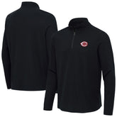 Cincinnati Reds Antigua Sync Tri-Blend Quarter-Zip Pullover Online