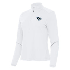 Utah Mammoth Antigua Women's Tribute Half-Zip Pullover - White | NHL on sale