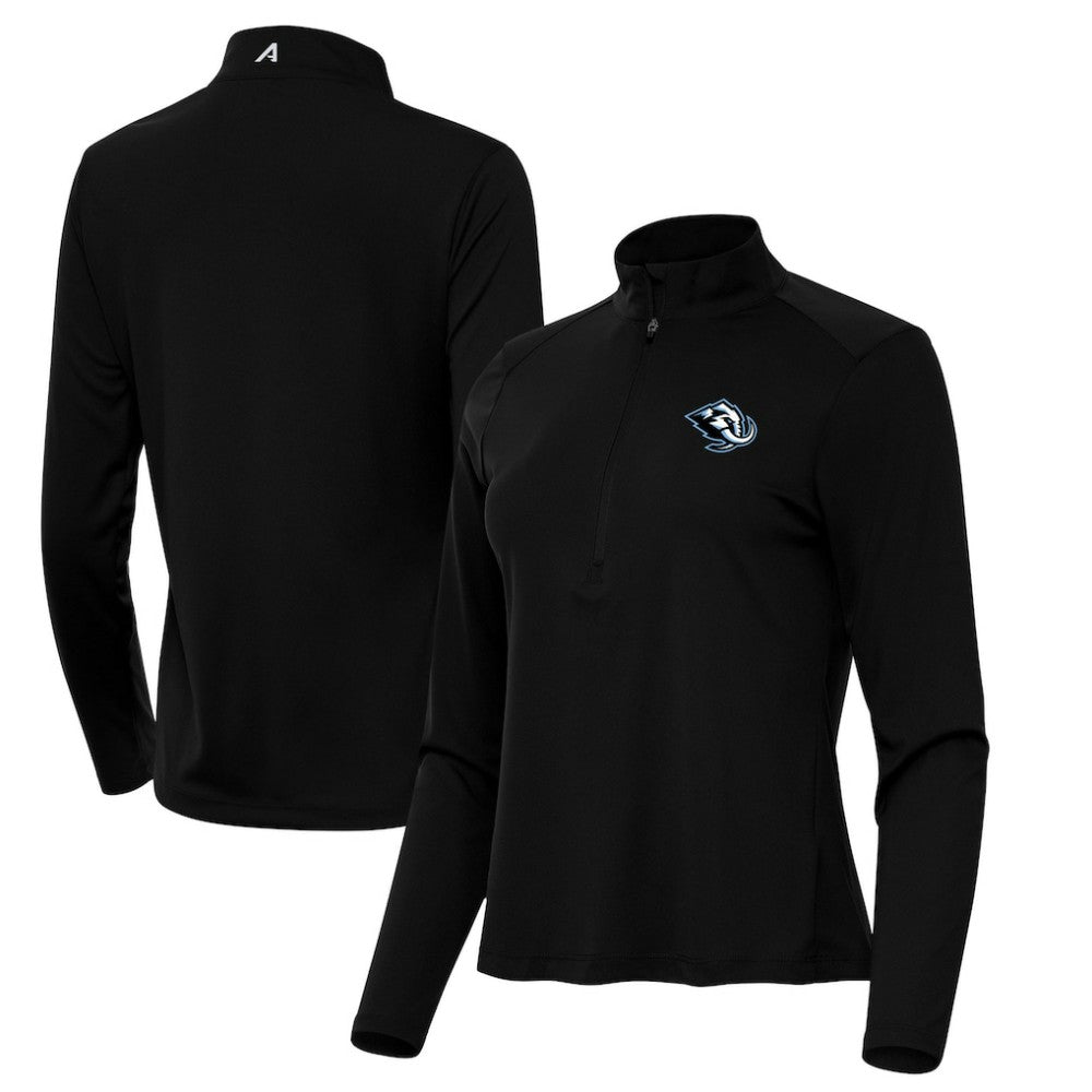 Utah Mammoth Antigua Women's Tribute Half-Zip Pullover - Black | NHL online