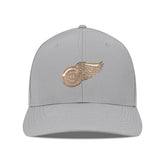 Detroit Red Wings Levelwear Rise Copper Insignia Flex Hat - Gray | NHL on sale