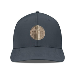 Edmonton Oilers Levelwear Rise Copper Insignia Flex Hat - Charcoal | NHL discount