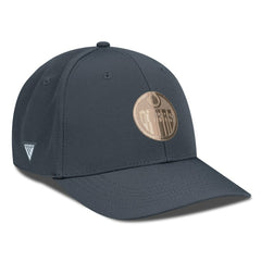 Edmonton Oilers Levelwear Rise Copper Insignia Flex Hat - Charcoal | NHL discount
