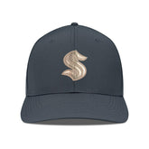 Seattle Kraken Levelwear Rise Copper Insignia Flex Hat - Charcoal | NHL sale