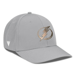 Tampa Bay Lightning Levelwear Rise Copper Insignia Flex Hat - Gray | NHL Clearance
