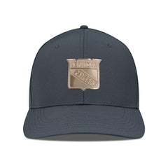 New York Rangers Levelwear Rise Copper Insignia Flex Hat - Charcoal | NHL Lifestyle