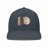 Philadelphia Flyers Levelwear Rise Copper Insignia Flex Hat - Charcoal | NHL discount