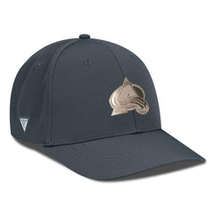 Colorado Avalanche Levelwear Rise Copper Insignia Flex Hat - Charcoal | NHL online