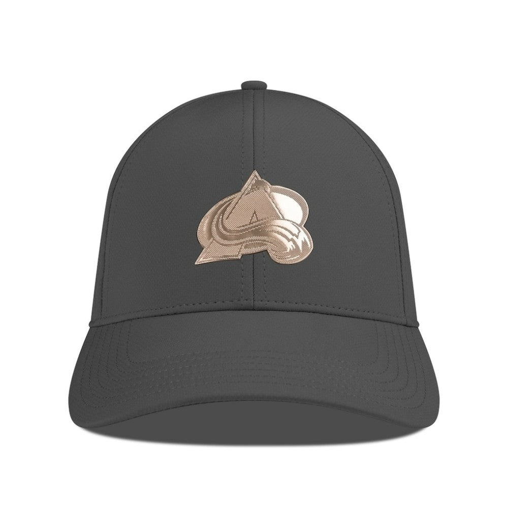 Colorado Avalanche Levelwear Ascend Copper Insignia Vented Adjustable Hat - Charcoal | NHL on sale