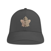 Toronto Maple Leafs Levelwear Ascend Copper Insignia Vented Adjustable Hat - Charcoal | NHL Lifestyle