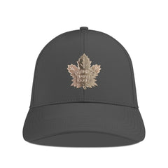 Toronto Maple Leafs Levelwear Ascend Copper Insignia Vented Adjustable Hat - Charcoal | NHL Lifestyle