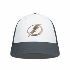 Tampa Bay Lightning Levelwear Endure Copper Insignia Adjustable Hat - White/Charcoal | NHL Clearance
