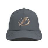 Tampa Bay Lightning Levelwear Signal Copper Insignia Trucker Adjustable Hat - Charcoal/White | NHL on sale
