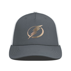 Tampa Bay Lightning Levelwear Signal Copper Insignia Trucker Adjustable Hat - Charcoal/White | NHL on sale