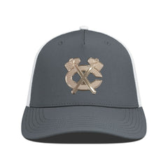 Chicago Blackhawks Levelwear Signal Copper Insignia Trucker Adjustable Hat - Charcoal/White | NHL sale